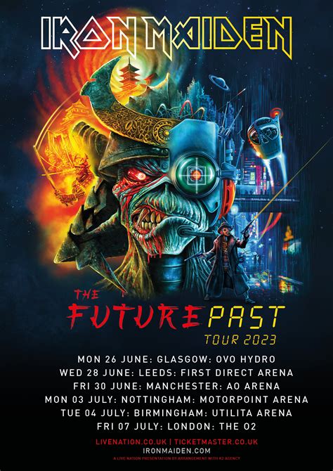 Iron Maiden announce 'The Future Past Tour' 2023 - House Of Shakes