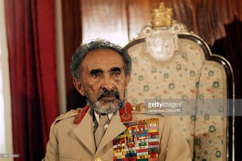 Emperor of Ethiopia Haile Selassie in the Throne Room of the Jubilee Palace. | Haile selassie ...