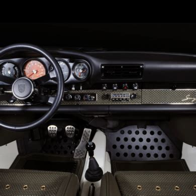 50+ Stunning Singer Porsche Steering Wheel & Dashboard Pics