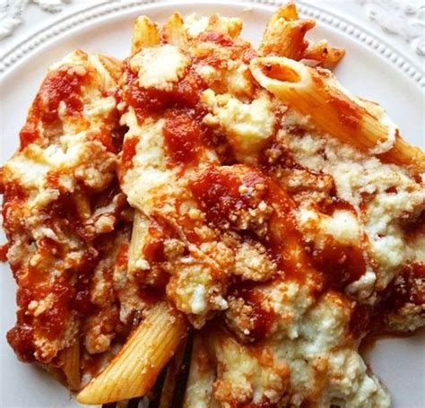 Baked Penne Rigate Recipe