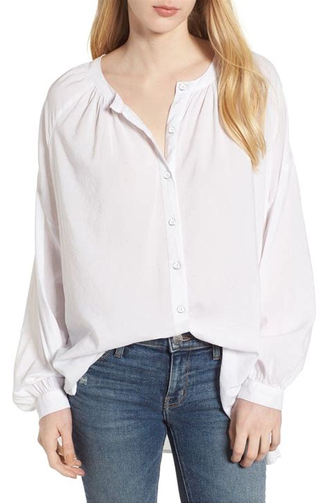 Splendid Cotton Blend Voile Blouse | Nordstrom | Tops, Blouse, Clothes