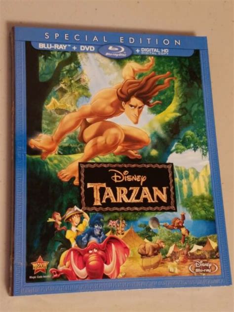 Tarzan (Blu-ray/DVD, 2014, 2-Disc Set, Includes Digital Copy) Disney | eBay