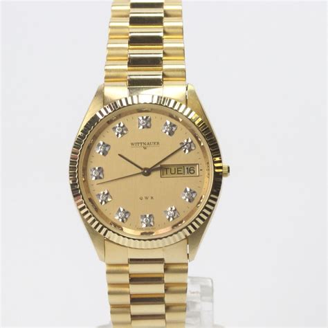 Wittnauer QWR Gold Plated Watch | Property Room