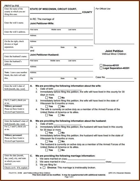 Forms Required To File For Divorce In Colorado - Form : Resume Examples #A19XjZoV4k