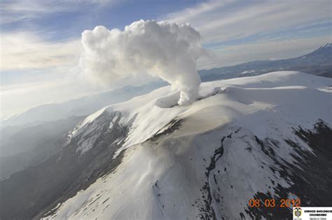 Colombian Volcano Nevado del Ruiz Has Increased Activity