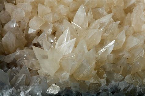 Calcite crystals - Stock Image - C002/3346 - Science Photo Library