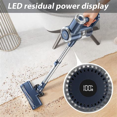 Cordless Vacuum Cleaner with LED Display