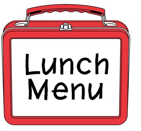 lunch menu clipart - Clip Art Library