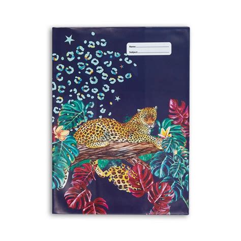 Spencil A4 BOOK COVER - LEOPARD QUEEN I - School Locker