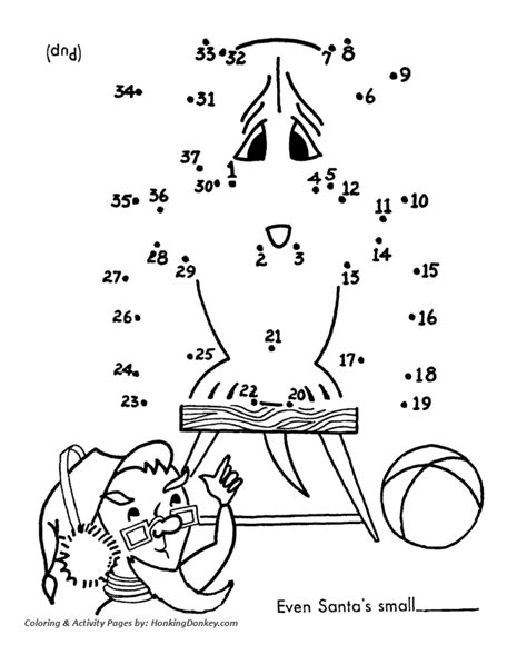 View Christmas Dot To Dot Santa Pics