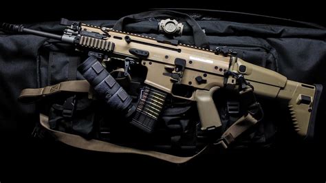 HD Wallpaper: FN Scar Assault Rifle, Military, Gun, 50% OFF