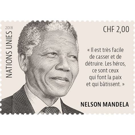 2019 UN Nelson Mandela 1v stamp – Phila Art