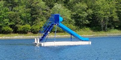 Floating Swim Dock Platform Plans for Lakes | Aluminum Swim Raft Kits