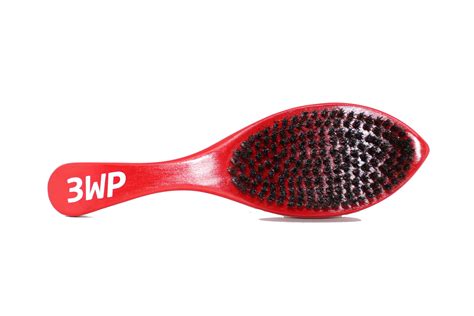 3WP Medium Wave Brush (Red Handle) – 360WaveProcess