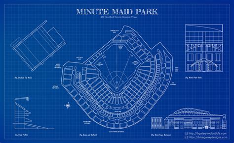 Minute Maid Park (Blueprint) : r/mlb