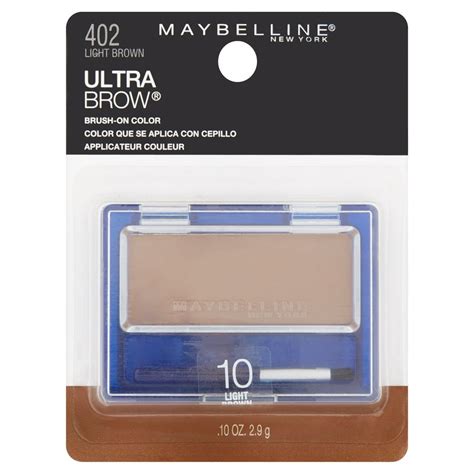 Maybelline New York Ultra Brow Brush-On Color, Light Brown, 0.10 oz - Walmart.com - Walmart.com