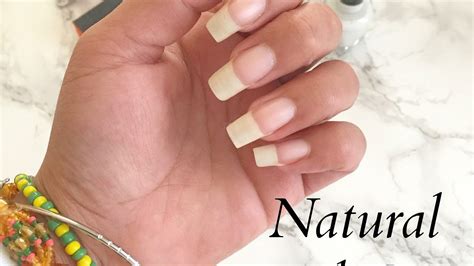 Natural Nail Care Routine + Tips on Growth and Maintenance - YouTube