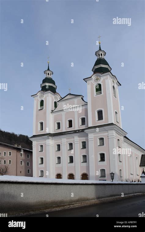 parish church brixen im thale Stock Photo - Alamy