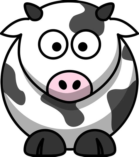 Free Cartoon Cow Clip Art