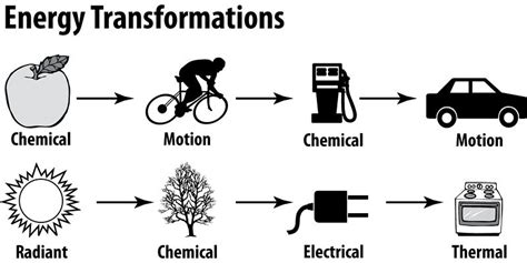 Energy Transformation Diagrams Examples