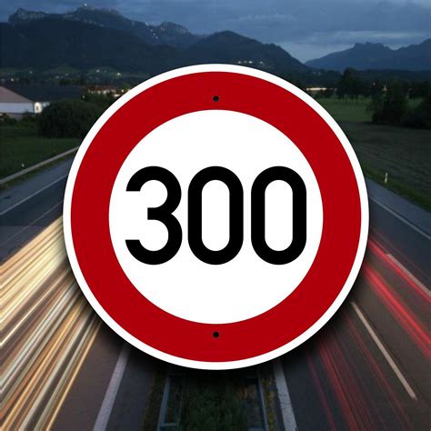 No Speed Limit Sign Autobahn