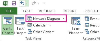 Create a Network Diagram in Project desktop - Microsoft Support