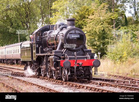 Steam train at east somerset railway Stock Photo - Alamy