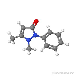 Antipyrine Structure - C11H12N2O - Over 100 million chemical compounds | CCDDS