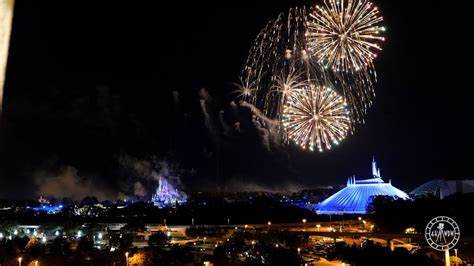 Magic Kingdom Disney Enchantment Fireworks From Contemporary Resort | Walt Disney World 2021 ...