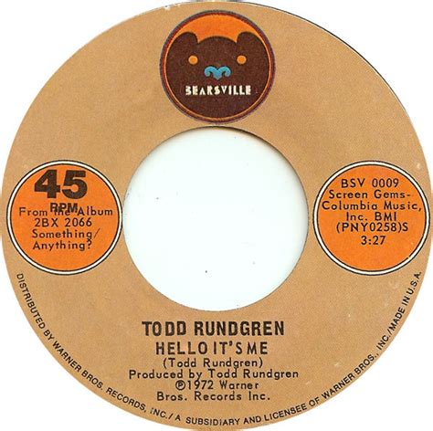 MUSICA&SOM: "Hello, It's Me"de Todd Rundgren: história de sucesso selvagem