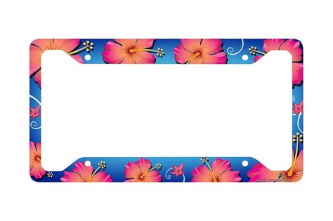 Hawaiian License Plate Frames Hawaii License Plate Frame - Etsy