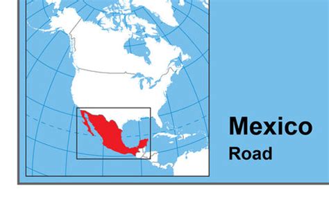 Mexico Road Map | I Love Maps