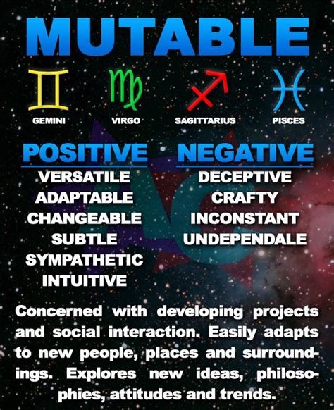 Mutable Signs In Astrology: Meanings Traits Explained, 59% OFF