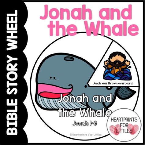 Jonah and the Whale Bible Story Wheel, Jonah 1-3, Bible Story Craft, Sunday School Activity - Etsy