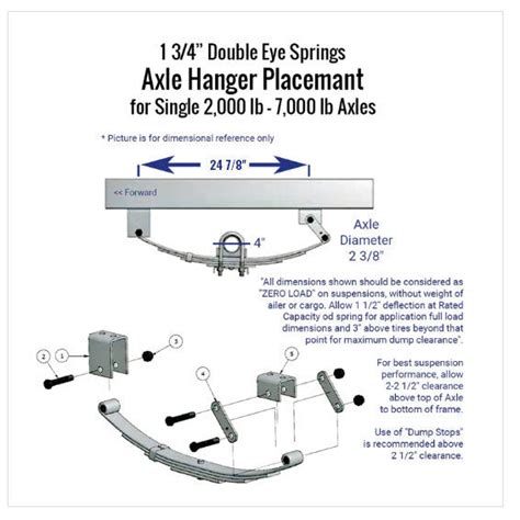 3.5k TK Trailer Axle - 3500 lb Idler 5 lug - Dexter Compatible | Axles | The Trailer Parts Outlet