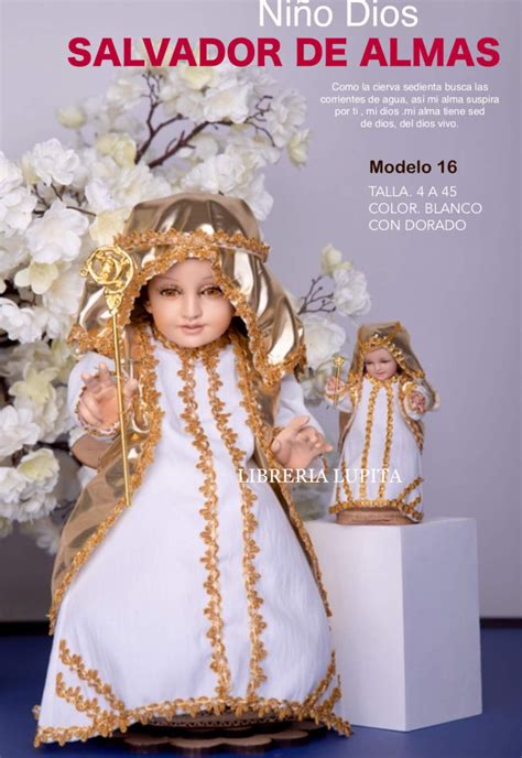 ROPA NIÑO DIOS "SALVADOR DE LAS ALMAS"/ Baby Jesus Dress/Vestment ...