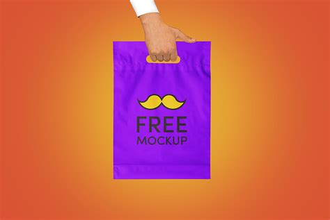 Plastic Hand Bag Mockup Free PSD | Download Mockup