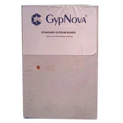 Laminated Gyp Nova Gypsum Board, 1%, Thickness: 12.5 mm at Rs 360/per ...