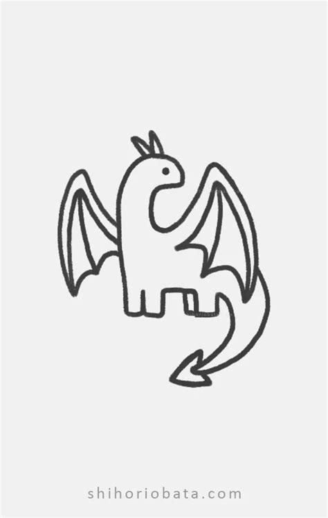 How to Draw a Dragon: 15 Easy Dragon Drawing Ideas in 2023 | Easy dragon drawings, Dragon ...