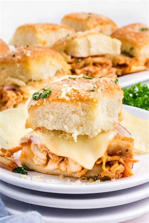 BBQ Chicken Sliders - Cookrita