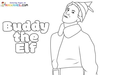 Buddy the Elf Coloring Pages