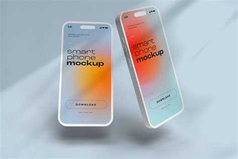 Smart Phone Mockup Design Graphic by 72 dpi · Creative Fabrica