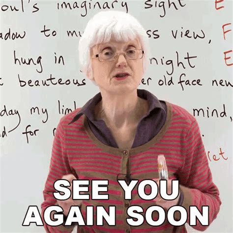 See You Again Soon Gill GIF - See You Again Soon Gill Learn English With Gill - Discover & Share ...