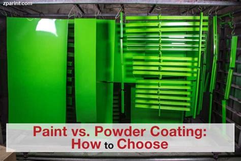 Paint vs. Powder Coating: How to Choose - Industrial Finishing Systems