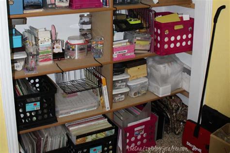 4 Organization Solutions in My Craft Room