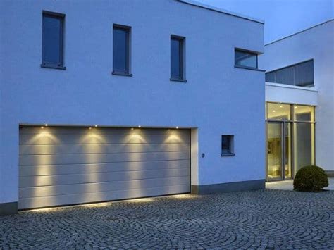 50 Outdoor Garage Lighting Ideas - Exterior Illumination Designs