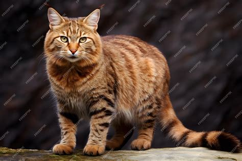 Premium Photo | Red Lynx Cat Breed Wallpaper