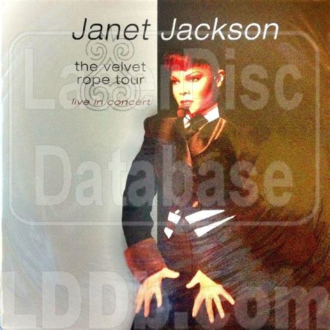 LaserDisc Database - Janet Jackson: The Velvet Rope Tour [ID5516ER] on ...