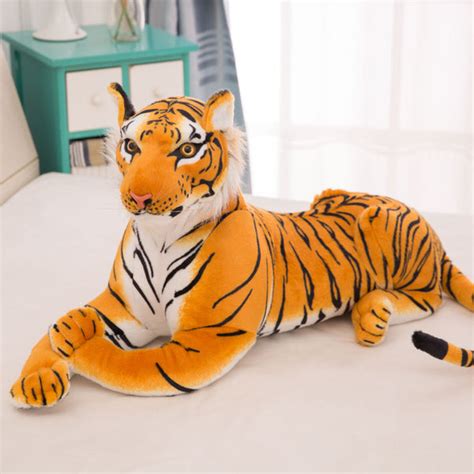 Tiger Stuffed Animal Toy, Realistic Soft Plush Tiger Toy Gifts – FMOME TOYS