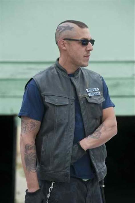 juice sons of anarchy head tattoo | Via Danamichelle | Theo rossi, Sons ...